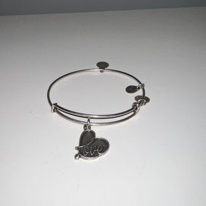 Alex and Ani bangle love heart